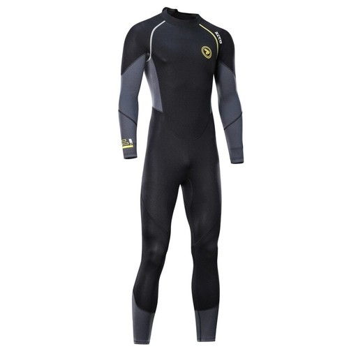 1.5mm Neoprene Men Diving Suit Adults Wetsuit Back Zipper Cold-proof Long Sleeve - Picture 3 of 12