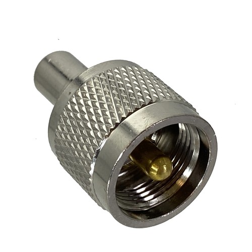 Adaptador 1 pieza UHF PL259 macho enchufe a RCA TV hembra conector RF COAXIAL - Imagen 3 de 4