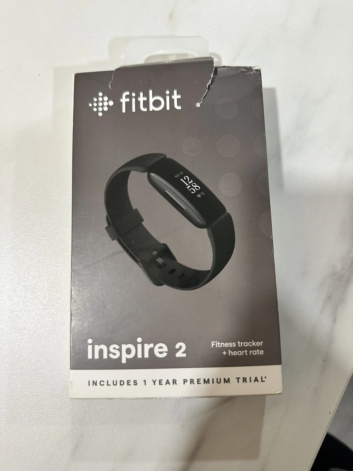 Fitbit Inspire 2 Heart Rate Monitor Health & Fitness Tracker Watch - Black