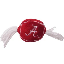 Pets First NCAA Catnip Football Toy for Cat with Team Logo in Vibrant Team Color