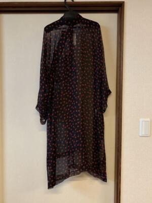 Comme Des Garçons Silk Polka-dot Dress Ad2019 Black Japan Women