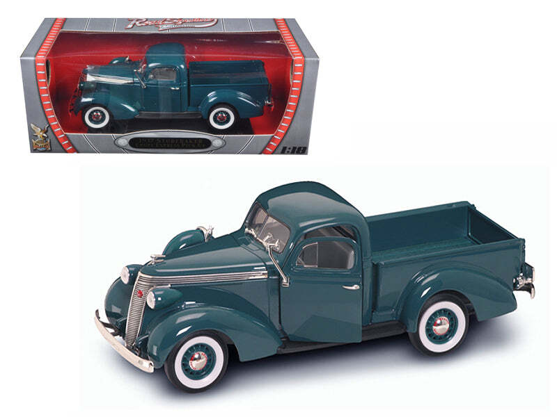 1937 Studebaker Express Pickup Truck Green 1/18 Diecast Model Car