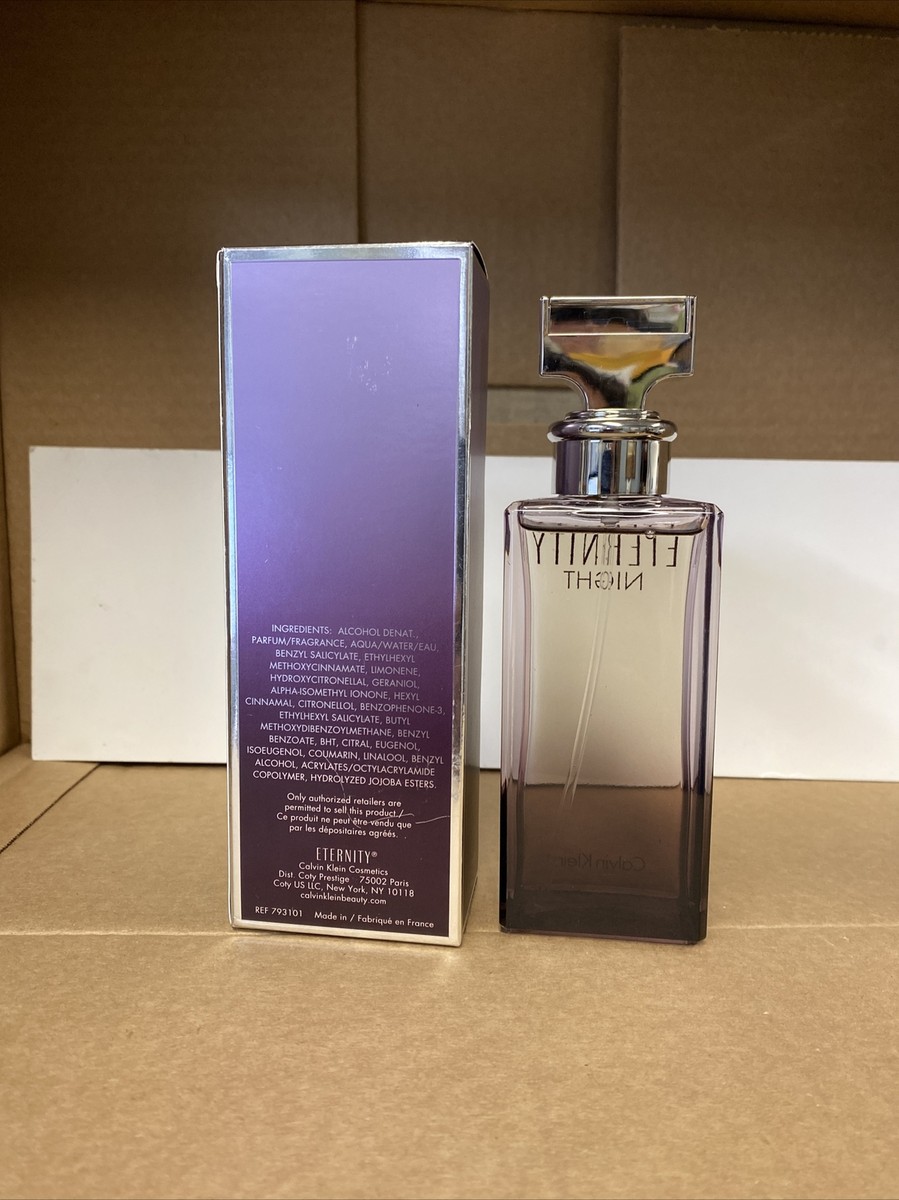 Eternity Night by Calvin Klein for Women 3.4 oz Eau de Parfum