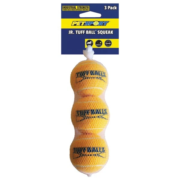 Petsport Jr. Tuff Ball Squeak Dog Toy 3 Pack eBay