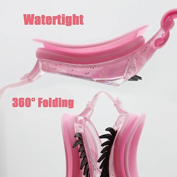 Goggles with Lashes, Eyelash Goggles, Swim Goggles Anti Fog Uv, Eyelash