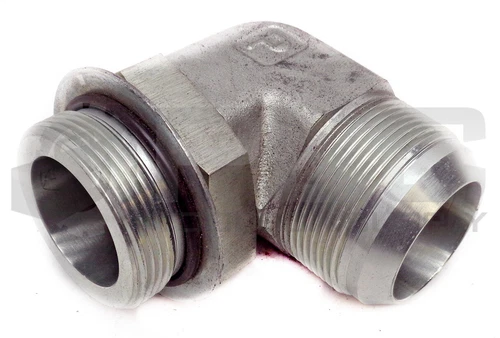 NEW PARKER 1-5/16" ID 1-7/8" OD TAPER, 1-7/8" OD MALE THREAD 90° ELBOW FITTING