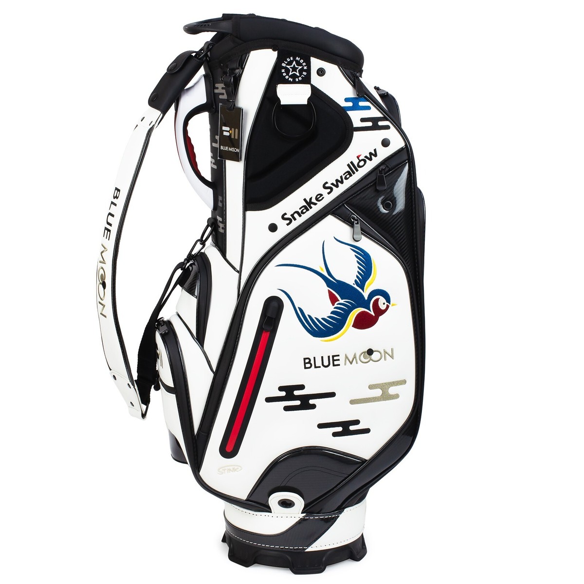 Blue Moon Golf bag Snake Swallow Staff Cart bag Japanese Blue Moon Golf bag Snake Swallow Staff Cart bag Japanese