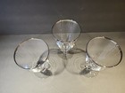 Set of 3 Fostoria WEDDING RING footed iced tea 6" 1953-1975 — photo 3