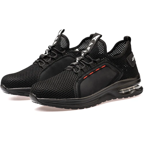 Men's Breathable Indestructible Safety Work Shoes Steel Toe Cap Boots Sneakers - Picture 13 of 21