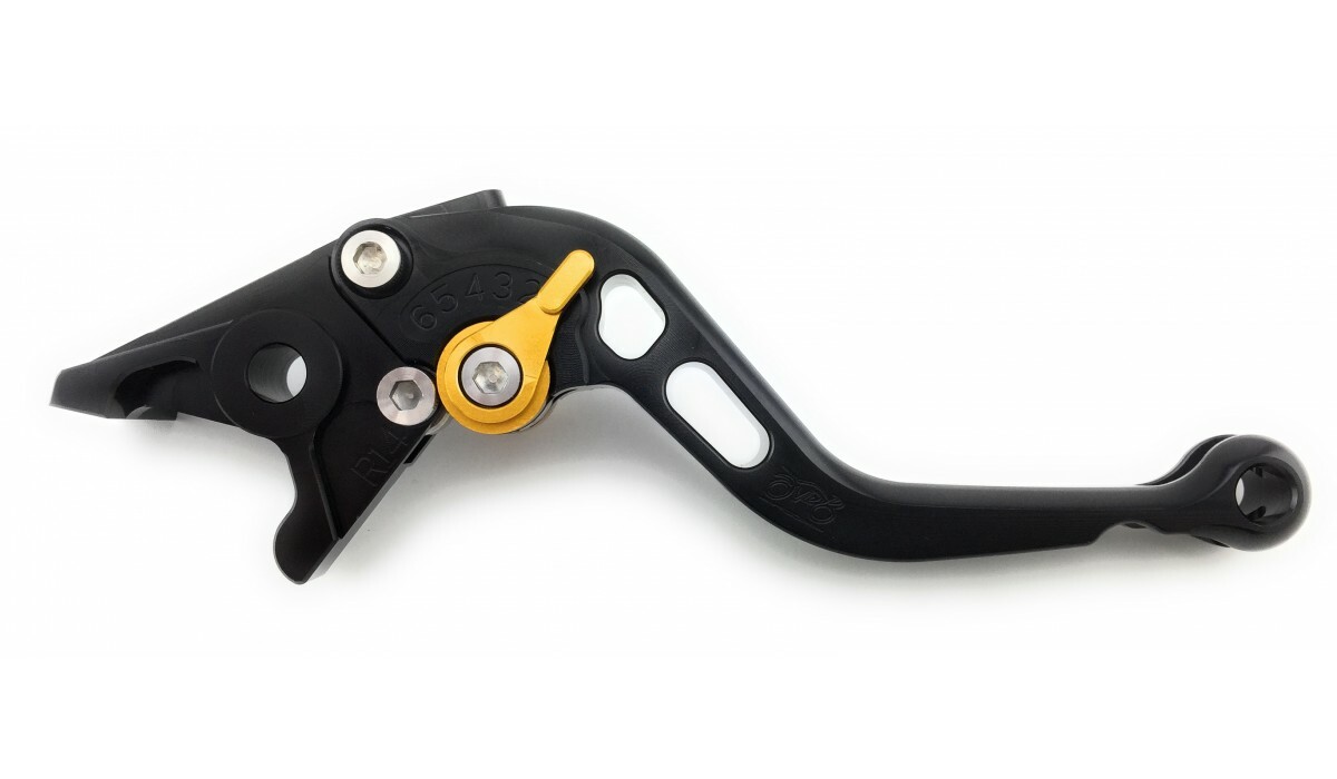 PROTECH Brems- & Kupplungshebel Set Race – Schwarz/rot Für Kawasaki Z1000 (2007–2009) | Verstellbar, Klappbar, Mit ABE
