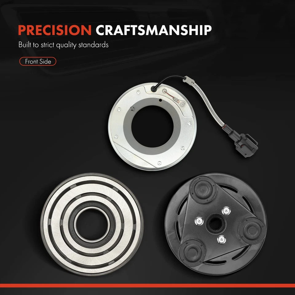 Nuevo kit de embrague compresor de CA para Nissan Frontier Xterra Suzuki Equator 7 ranuras Foto 4 de 4