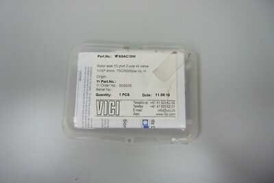 VICI SSAC10W CTC Rotor Seal 10 port 2-pos W-Valve for HPLC Pumps