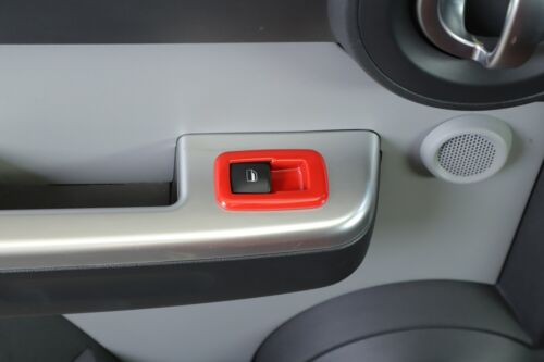 Inner Window Lift Switch Panel Cover Trim For Dodge Nitro/Jeep Liberty 07-12 Red - Bild 7 von 10
