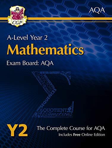 New A-Level Maths for AQA: Year 2 Student Book with Online Edition (CGP A-Level