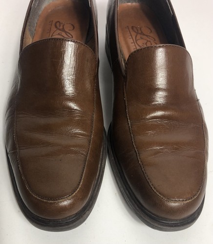 Lifestride Women’s Loafer Shoes ~ Sz 7.5 ~ Brown ~ Leather ~ Casual ~ Block Heel - Picture 3 of 6