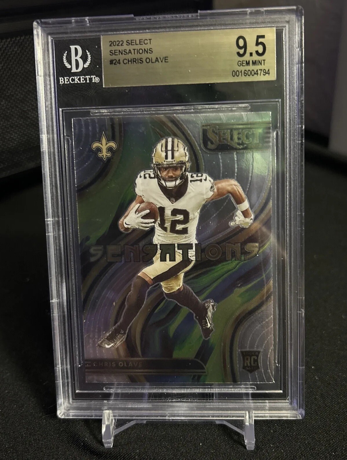 Chris Olave Panini Select Sensations #SEN24 Base