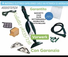 FOLLETTO VK135 ASPIRAPOLVERE CON SPAZZOLA HD13 + TUBO CON KIT PUNTE E SACCHETTI