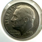 1965 P Roosevelt Dime 10C Circulated FDR Brilliant Quality Free Shipping 02