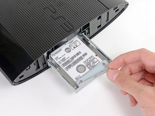 6.3cm HDD Hard Disk Drive Supporto di Montaggio Sede Sony PS3 Super Sottile 12GB - Foto 1 di 3