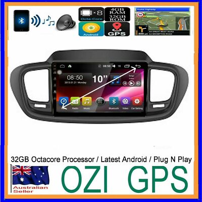 KIA SORENTO 2015-2020  GPS WIRELESS CARPLAY ANDROID AUTO DAB+ DVR TPMS HEAD UNIT
