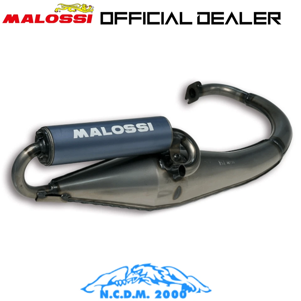 Scarico da corsa MALOSSI Flip, per MBK Booster R/NG/YAMAHA BW?S/NG 50ccm, 2T LC - Immagine 3 di 4