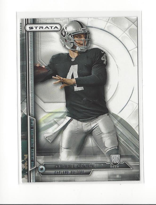 Derek Carr Topps Strata #124 Retail