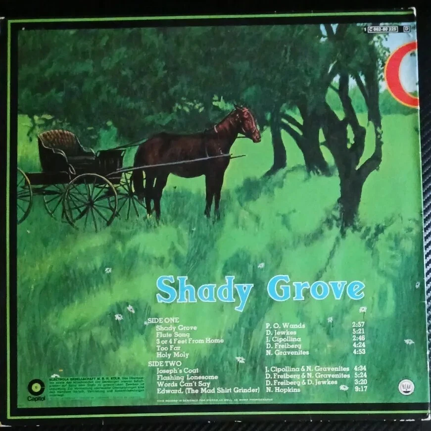 Quicksilver Messenger Service "Shady Grove" - Import LP - 1969 German Pressing - Image 2 of 4