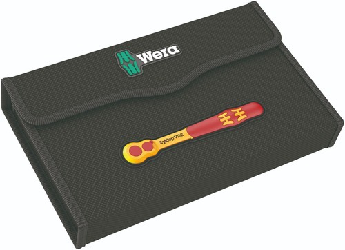 Wera 8100 SB VDE Insulated Socket Wrench Set 3/8" Drive 17 Pieces 05004970001 - Picture 2 of 7