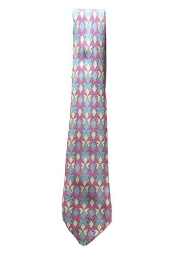 Cravate en jacquard de soie en bleu - Etro