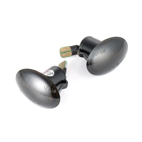 Dynamic Side Fender Marker LED Turn Signal Indicator Blinker Lights For Fiat 500 - Picture 2 of 11