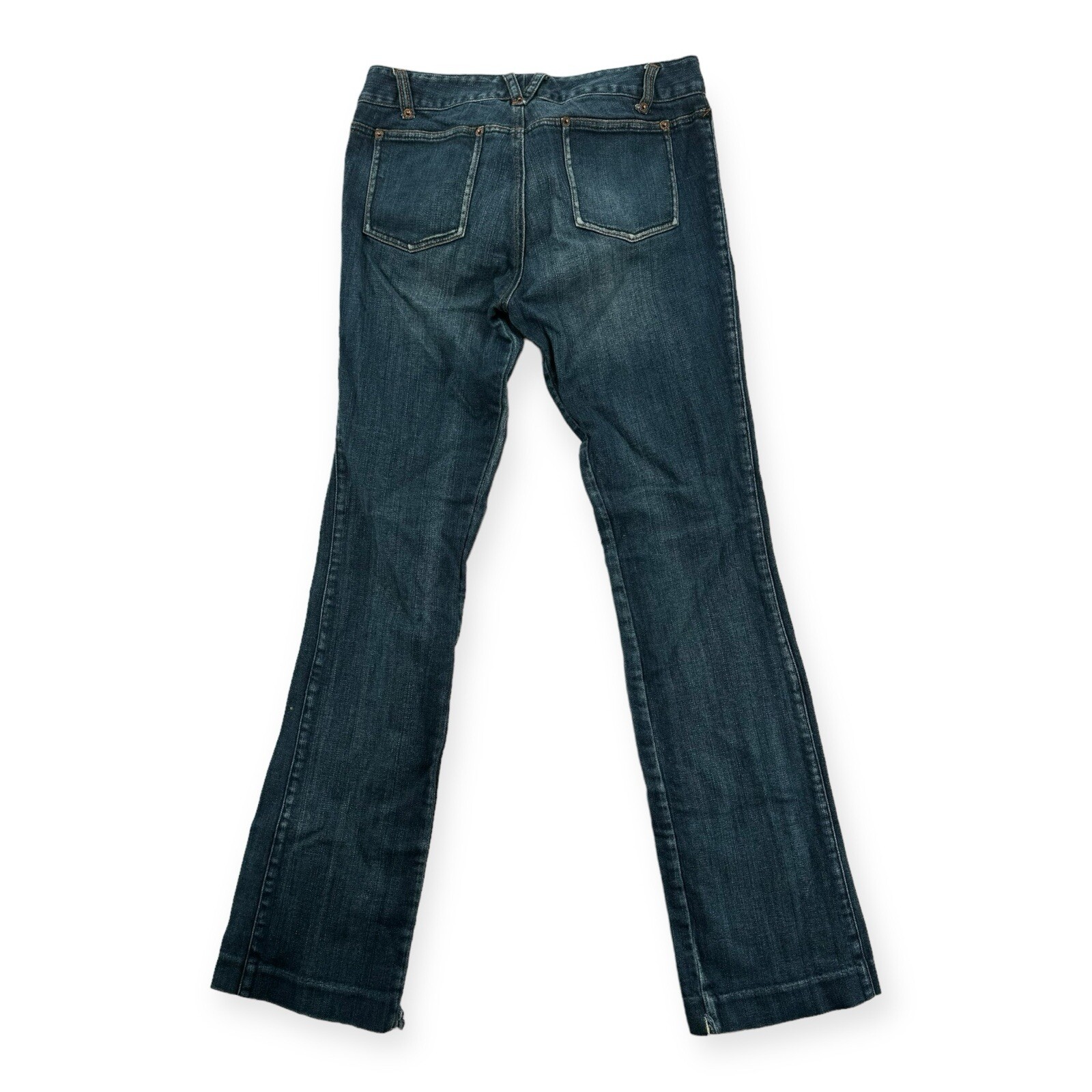 Vintage Armani Exchange Jeans Womens Size 4 Bootcut Blue Denim Stitch Detail image 2