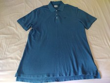 Lacoste Men's Solid Short Sleeve Croc Logo Polo Shirt Blue Size 8 3XL XXXL