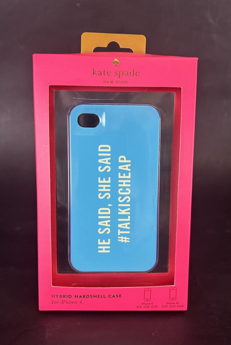 Kate Spade Case for iPhone 4 4S Black/Red | eBay