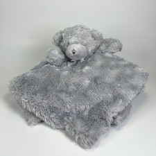 Blankets And Beyond Lovey Security Blanket Gray Bear Plush
