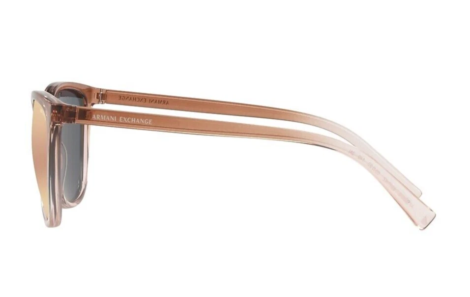Gafas de sol para mujer Armani Exchange AX4077SF 82574Z rosa cuadrado espejo 56 mm Foto 4 de 4