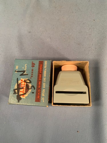 Vintage ZADIIX Junior Zoom-Up Super slides Viewer in Original Box No. 503 35mm - Imagen 6 de 6