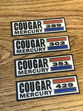 Cougarmercury Emblemscougar 289302351429gtbossxr7eliminator Cobrajet