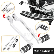 9.84" Extended Heel Toe Shift Lever Shifter Peg for Harley Electra Street Glide