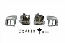 Handlebar Control Switch Housing Kit Chrome for Harley Davidson by V-Twin