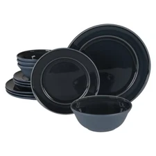 Martha Stewart Everyday Stoneware Dinnerware Set, Set of
