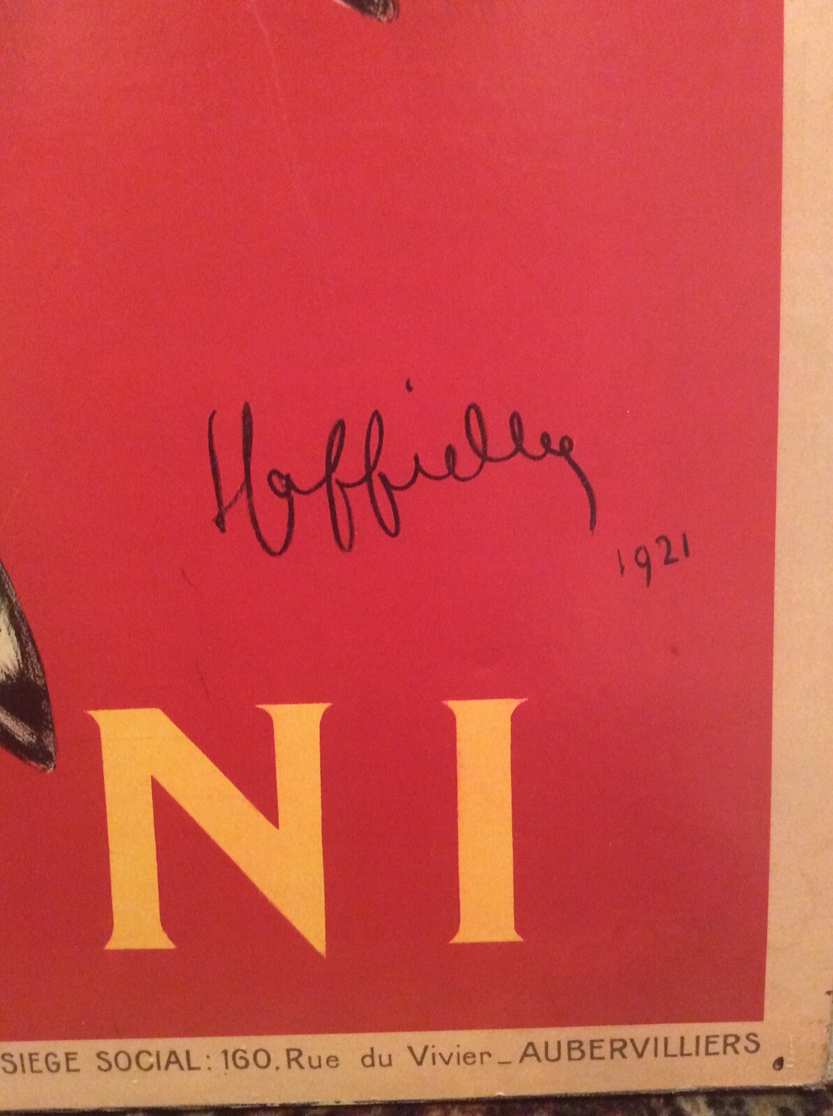 VINTAGE PATES BARONI 1921 CANVAS ART PRINT eBay