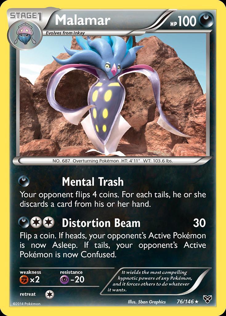 Pokemon Malamar (76/146) XY LP