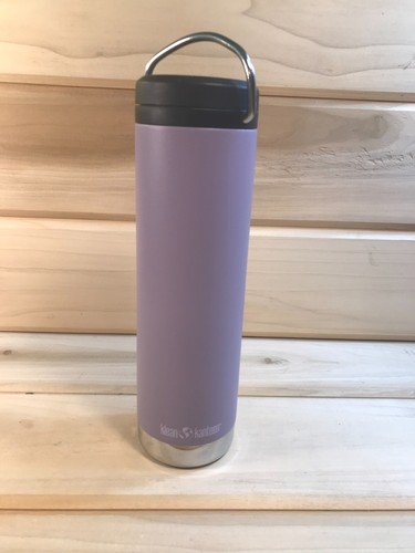 Klean Kanteen 20 Ounce Vacuum Insulated Bottle Lilac Purple With Built In Straw - Picture 2 of 11