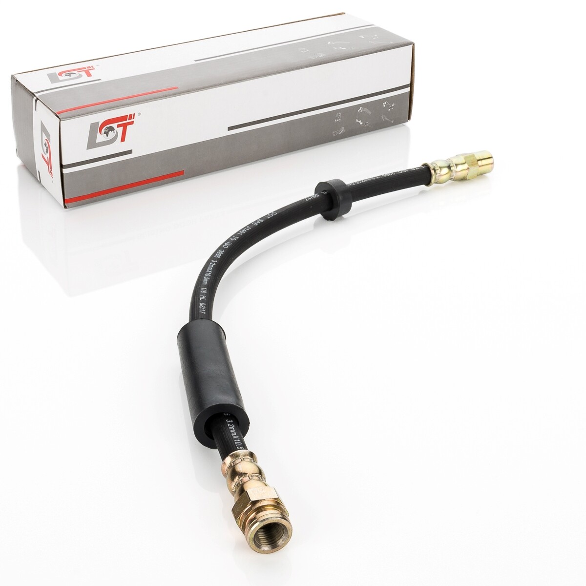 Brake line Brake hose rear 7M3611775 for VW SHARAN 7M 95-10 375 mm