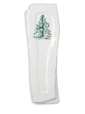 Vietri Lastra Holiday Spoon Rest NEW without Box