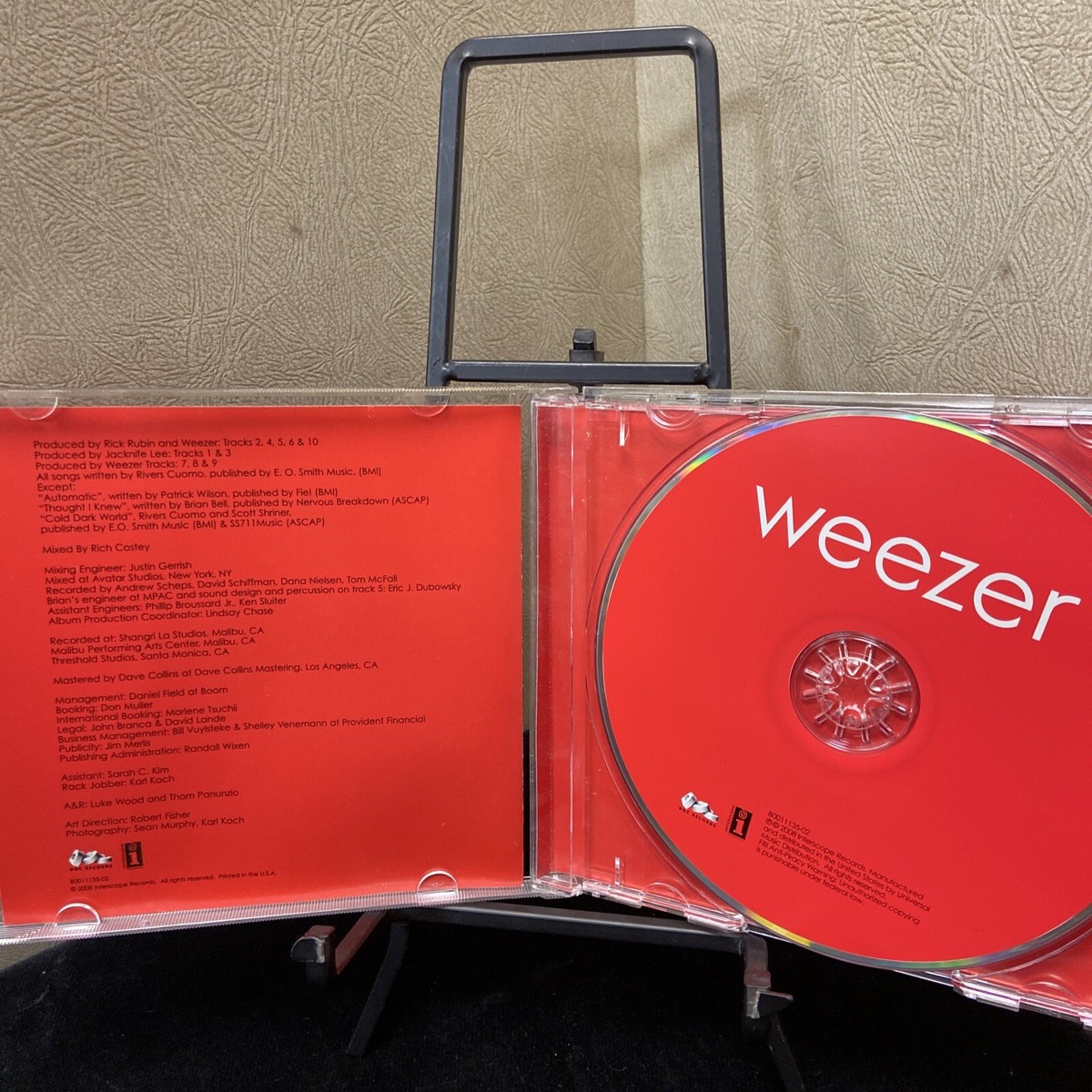 Weezer [The Red Album] by Weezer (CD, 2008) Excellent Condition