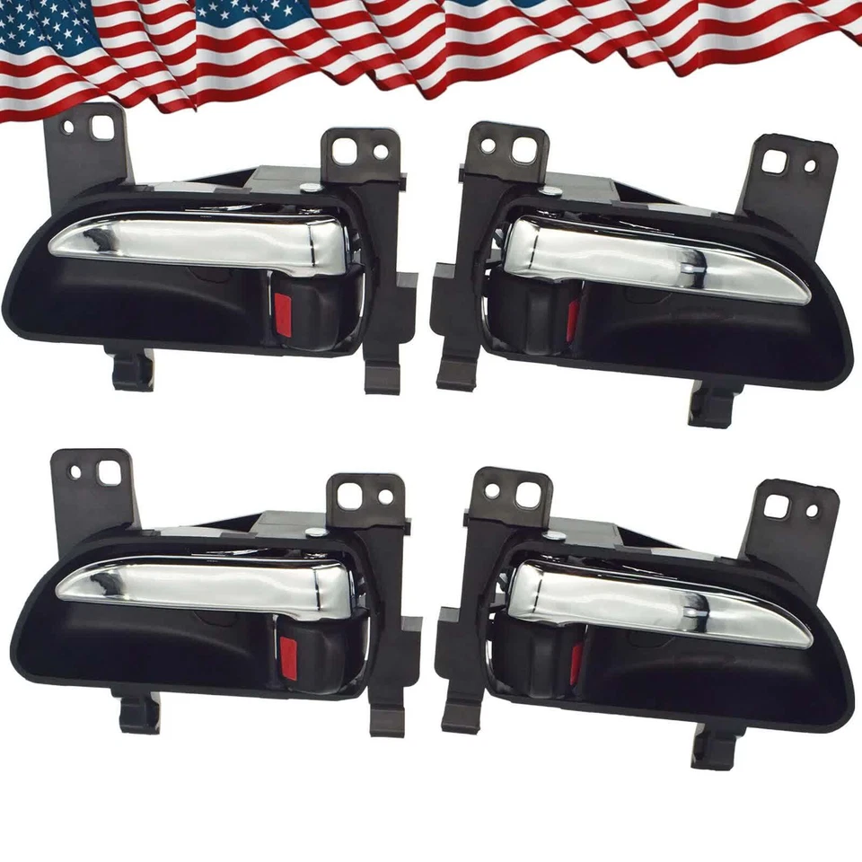 Se adapta a Subaru Forester Legacy BRZ Toyota 86 4x manijas de puerta interiores izquierda y derecha Foto 2 de 4
