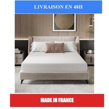 Matelas 90x190 cm 18 cm Mousse Mémoire Gel 7 Zones Novilla
