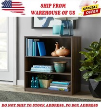 Mainstays 3-Shelf Bookcase with Adjustable Shelves