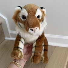 Vintage Aurora Bengal Tiger Plush Toy Stuffed Animal 12  